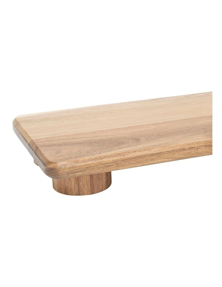 Industry Footed Serving Board Rectangle 50x20x5cm