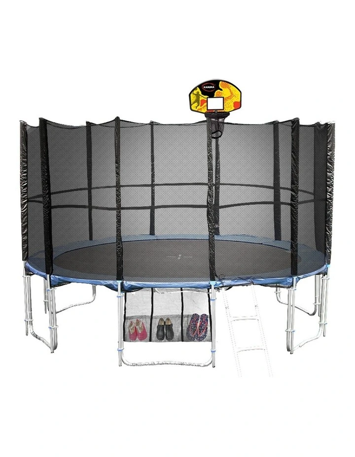 14ft Round Trampoline Free Safety Net