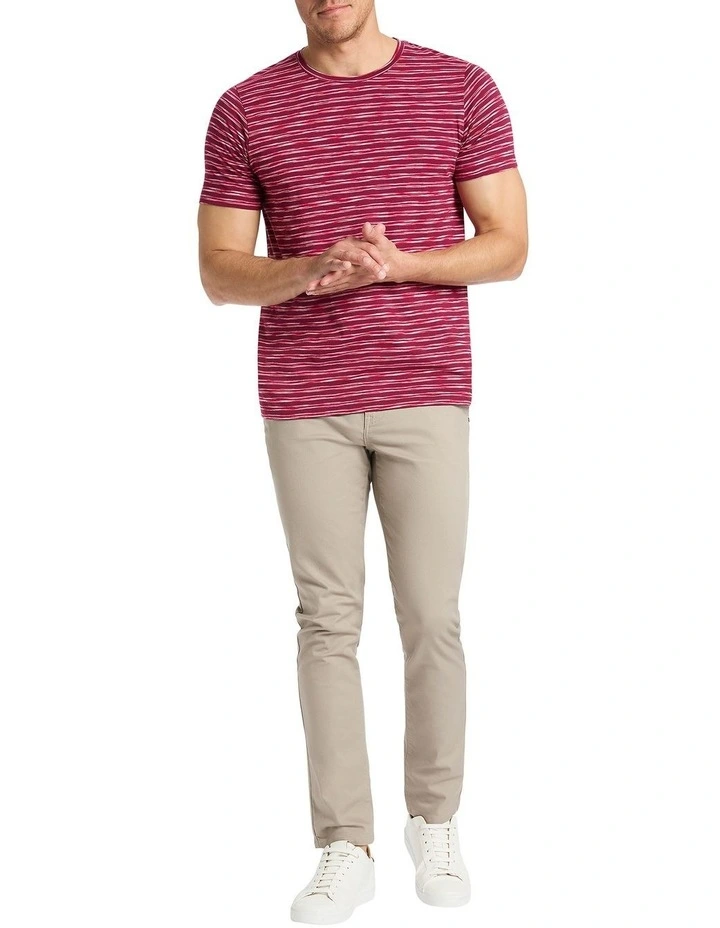 Superstitious Tee in Berry Multi