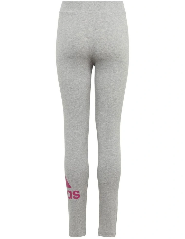 Essentials Big Logo Cotton Leggings in Medium Grey Heather