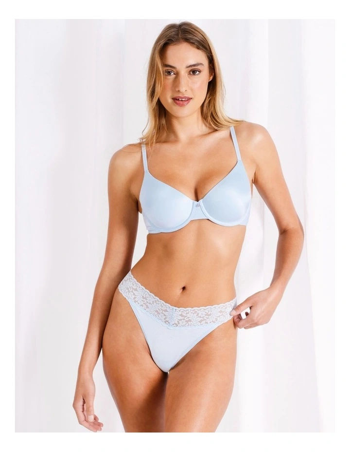 Cotton & Lace Gstring in Frosted Window
