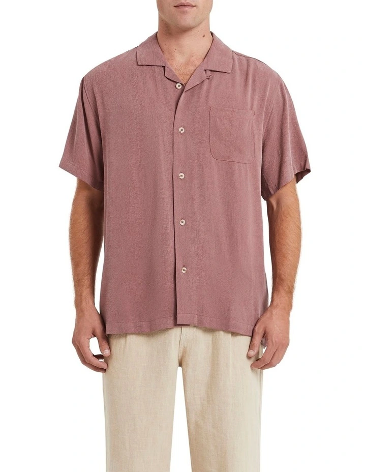 Dion Shirt in Hibiscus