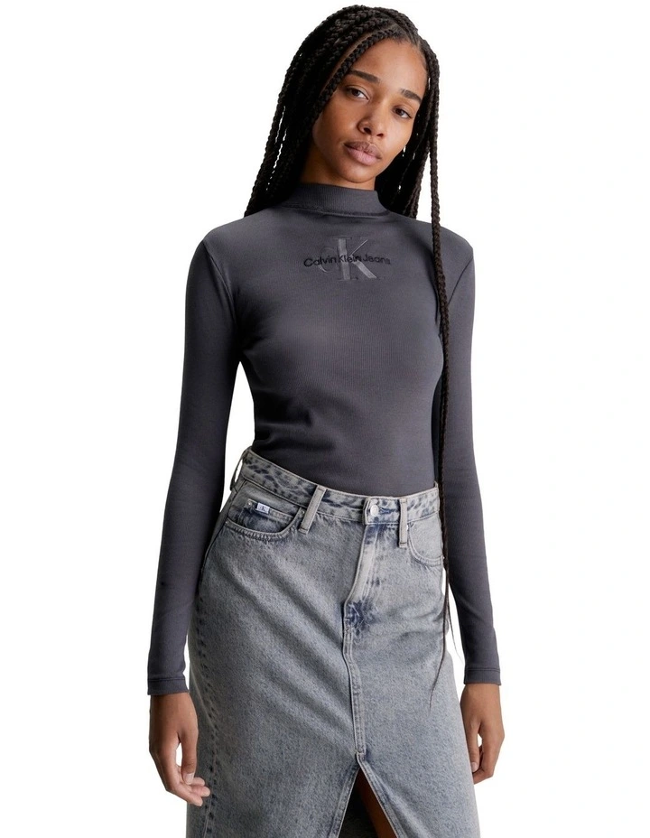 Hero Monologo Rib Long Sleeve