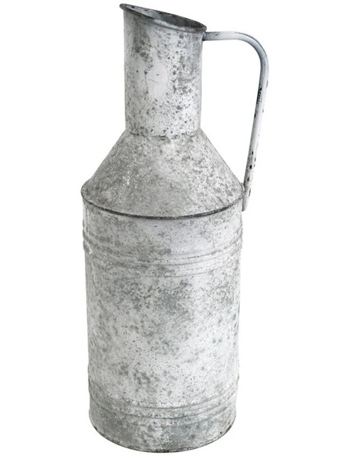 Rustic Jug in Distressed White