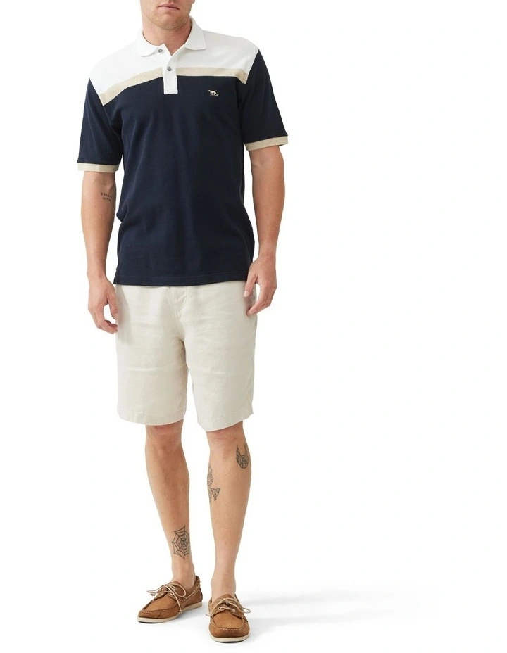 Whitby Polo Shirt in Navy