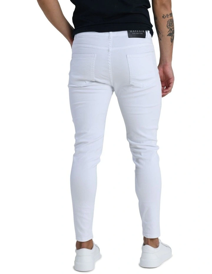Classic Enblanc Jean in White