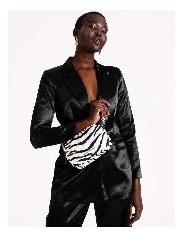 Natalie Crossbody Bag in Zebra