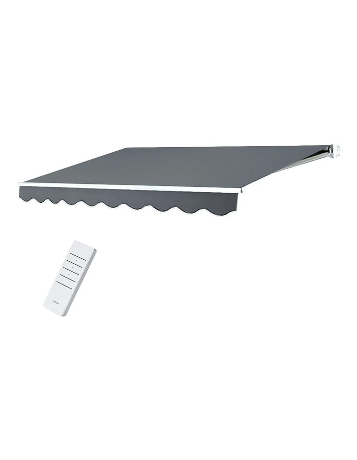 Folding Arm Awning Motorised Outdoor Sunshade 2.5x2m