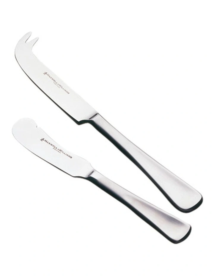 Cosmopolitan Cheese And Pate Set in Silver