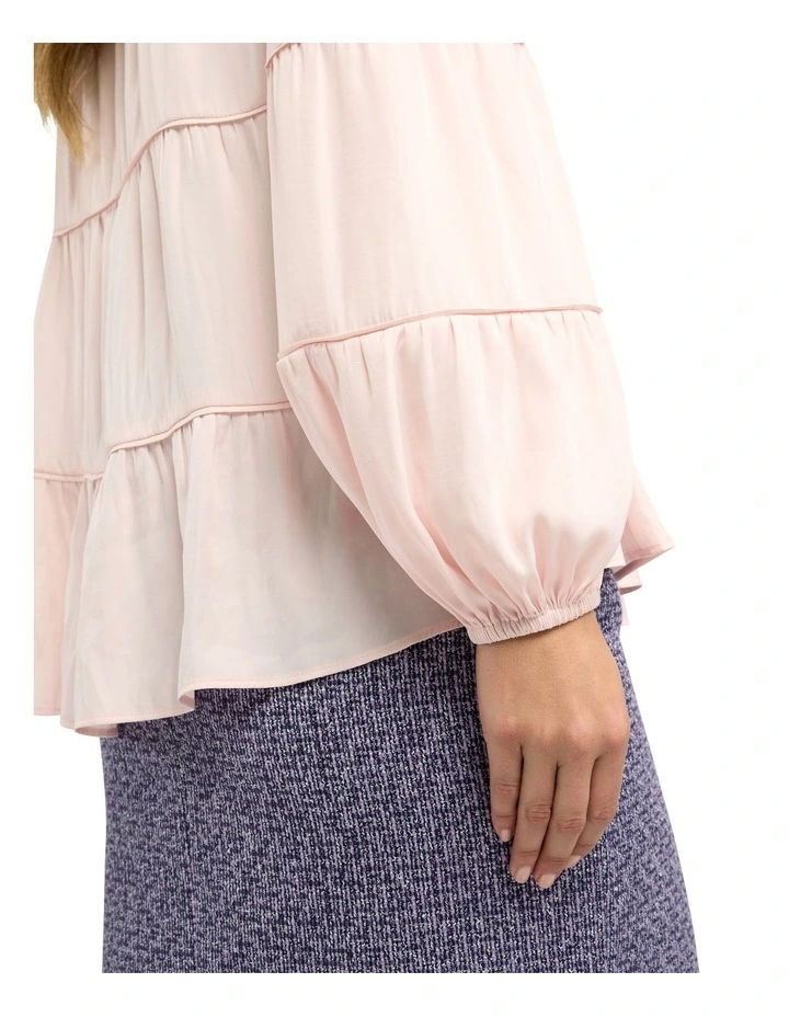 Lea Blouse in Pink