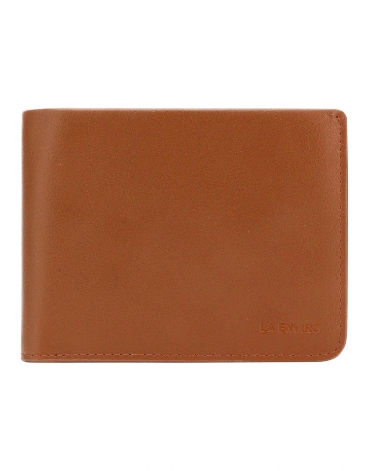 Newtown Vegan Leather Wallet in Tan