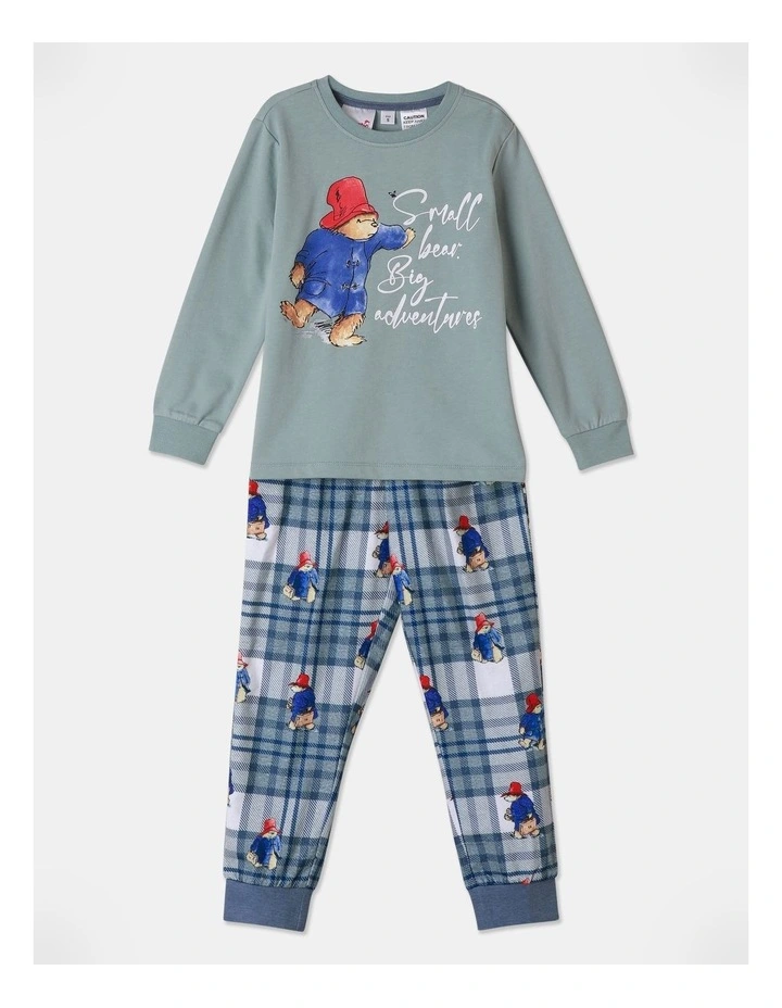Paddington Pyjama Set in Smoke Blue