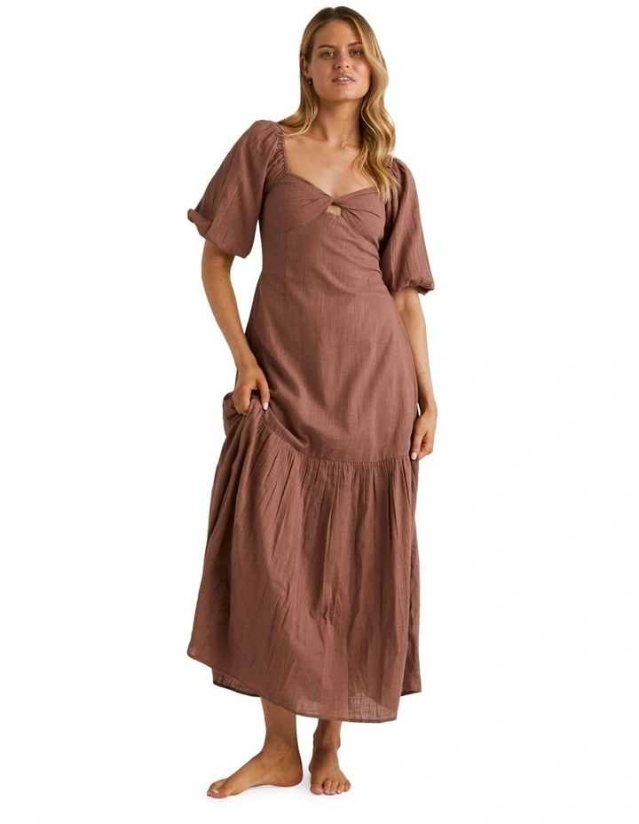Paradise Cove Dress in Chocolate