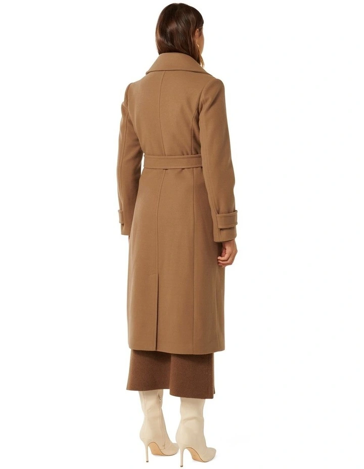 Sadie Belted Coat in Camel