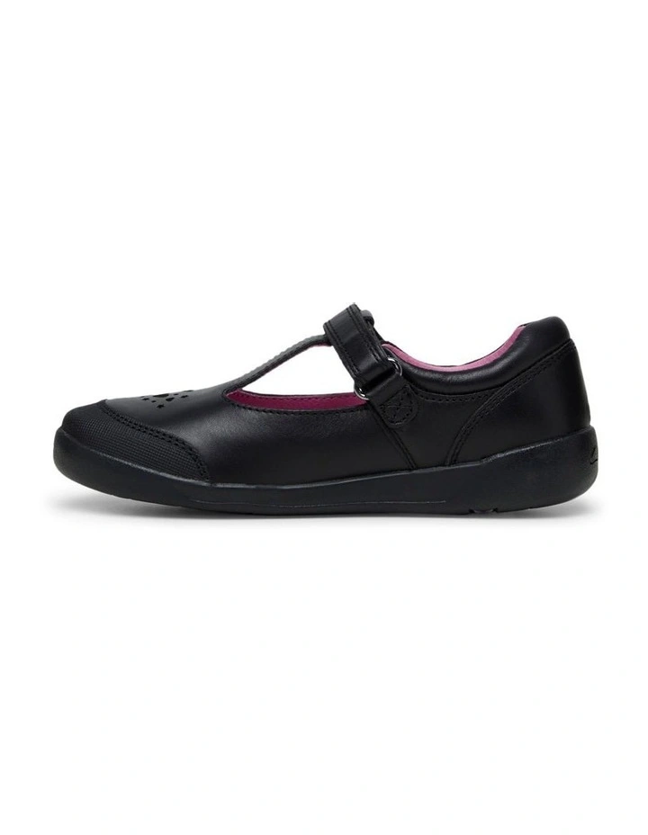 Cloud Castle Bindi School Shoes in Black