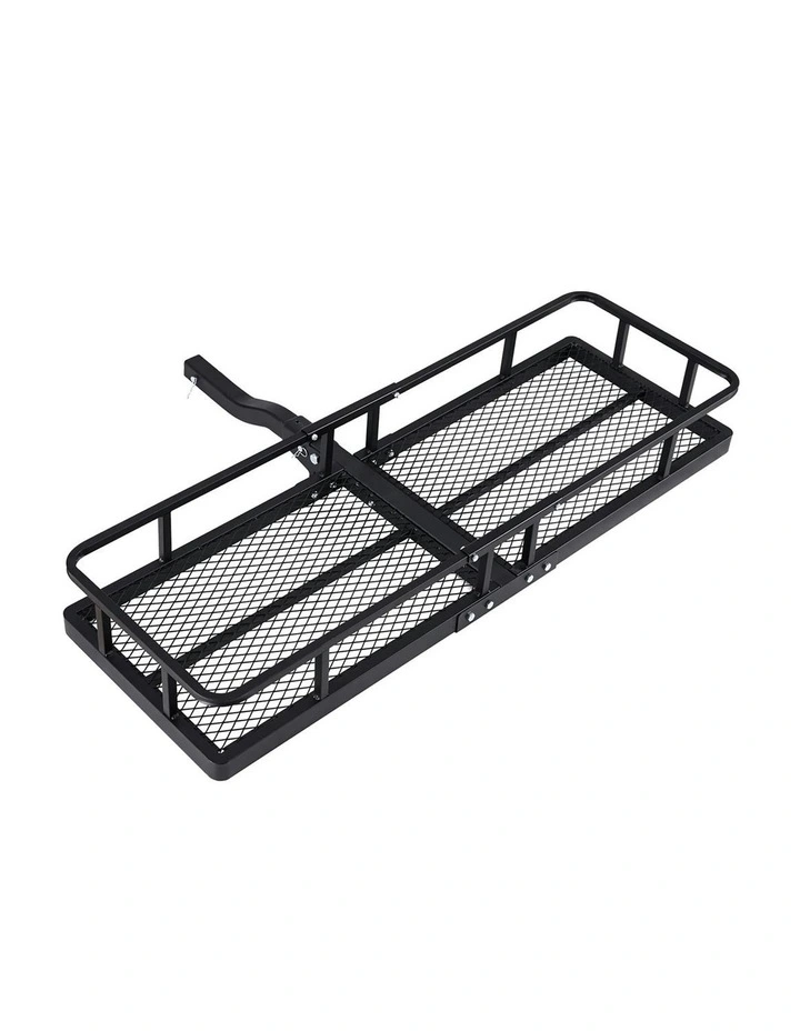 Foldable Universal Car Roof Rack 152cm in Black