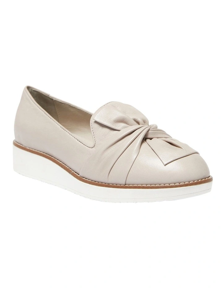 Dandy Light Grey Glove Flat Shoes