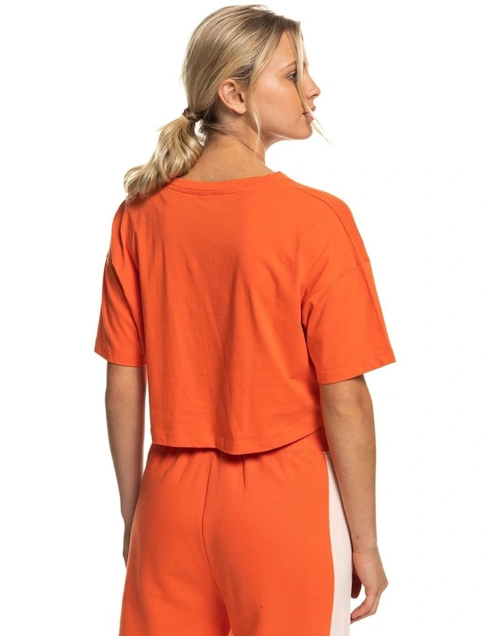 Essential Sports T-shirt in Tigerlily