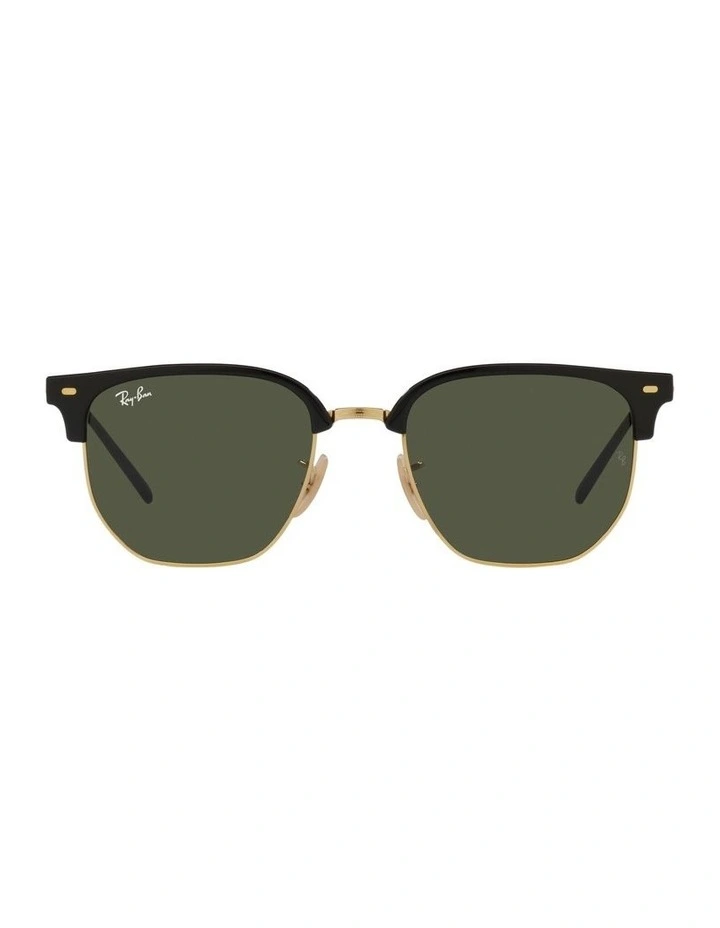 New Clubmaster Sunglasses in Black On Arista