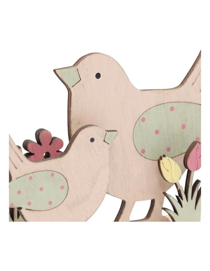 Family Garden Bird Ornament 2 Pack in Multi