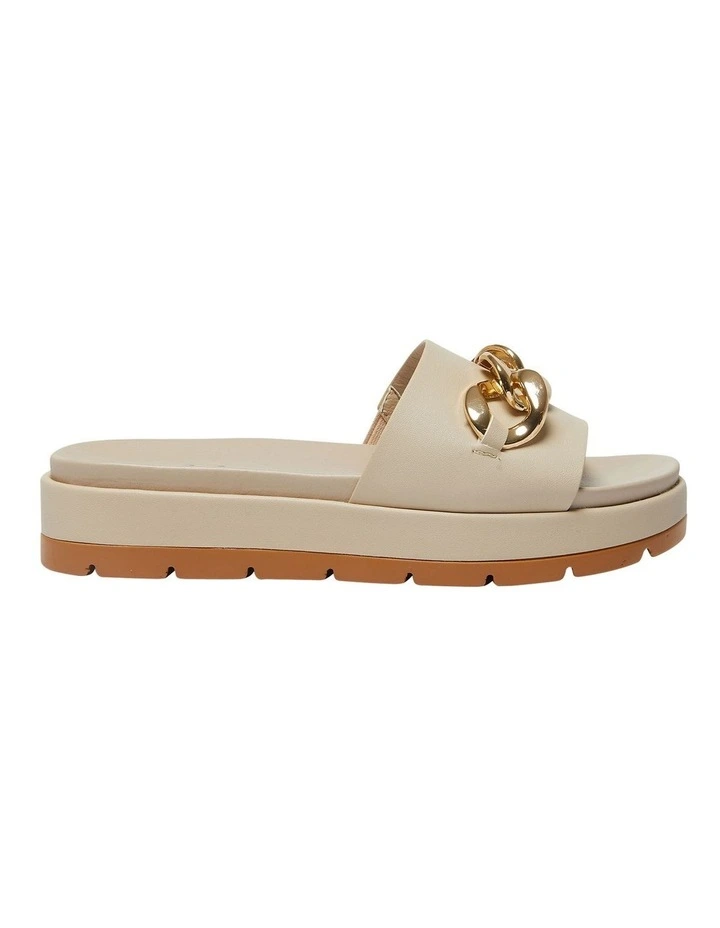 Fiona Sandals in Nude Smooth