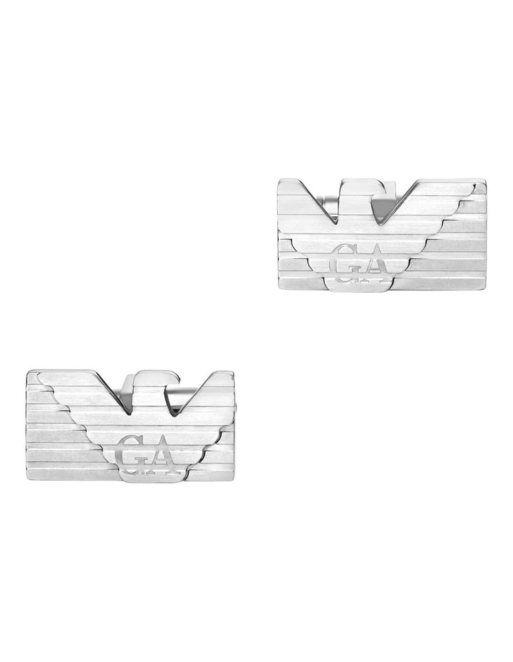 Eagle Logo Cufflinks in Silver