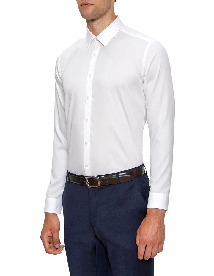 Fierce Slim Fit Shirt In White