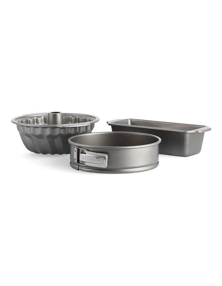 Bakeware 3 Piece Set in Grey