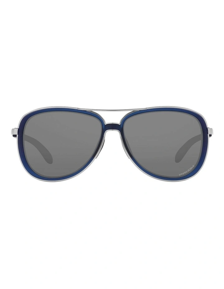 Split Time Sunglasses in Blue