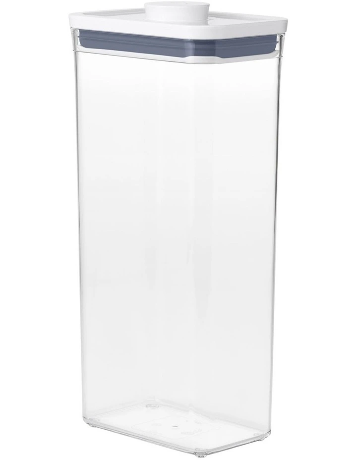 Pop Tall Rectangle Container 3.5L in Clear