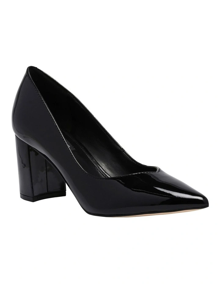 Cate Block Heel Pump in Black
