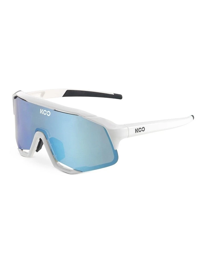 Demos White Turquoise Lens