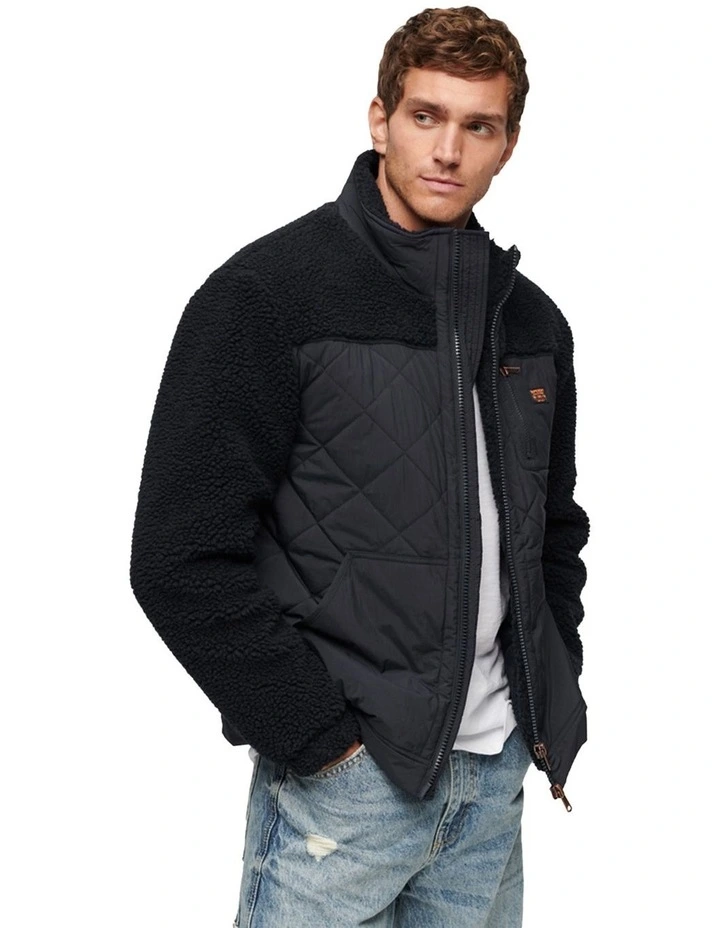 Sherpa Workwear Hybrid Jacket in Eclipse Navy