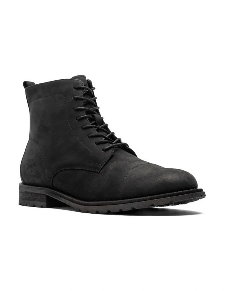 Fort Military Boot in Onyx