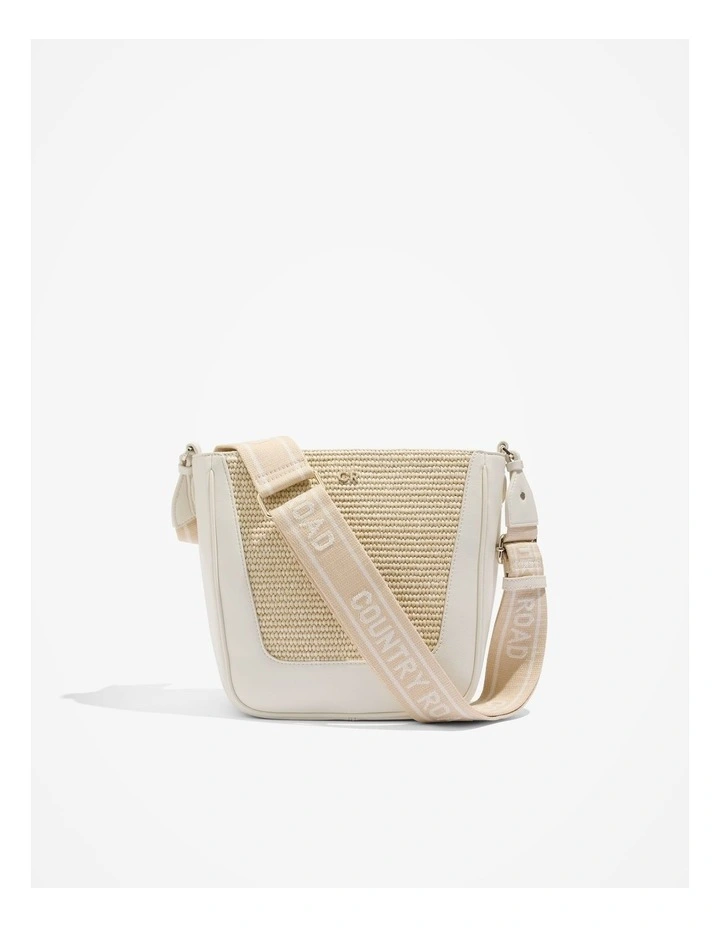 Panel Detail Sling in White