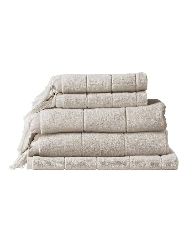 Paros Bath Towel Set in Natural
