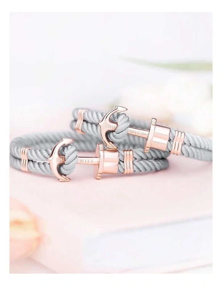 Phrep Grey Nylon Bracelet PH-PH-N-R-Gr-L