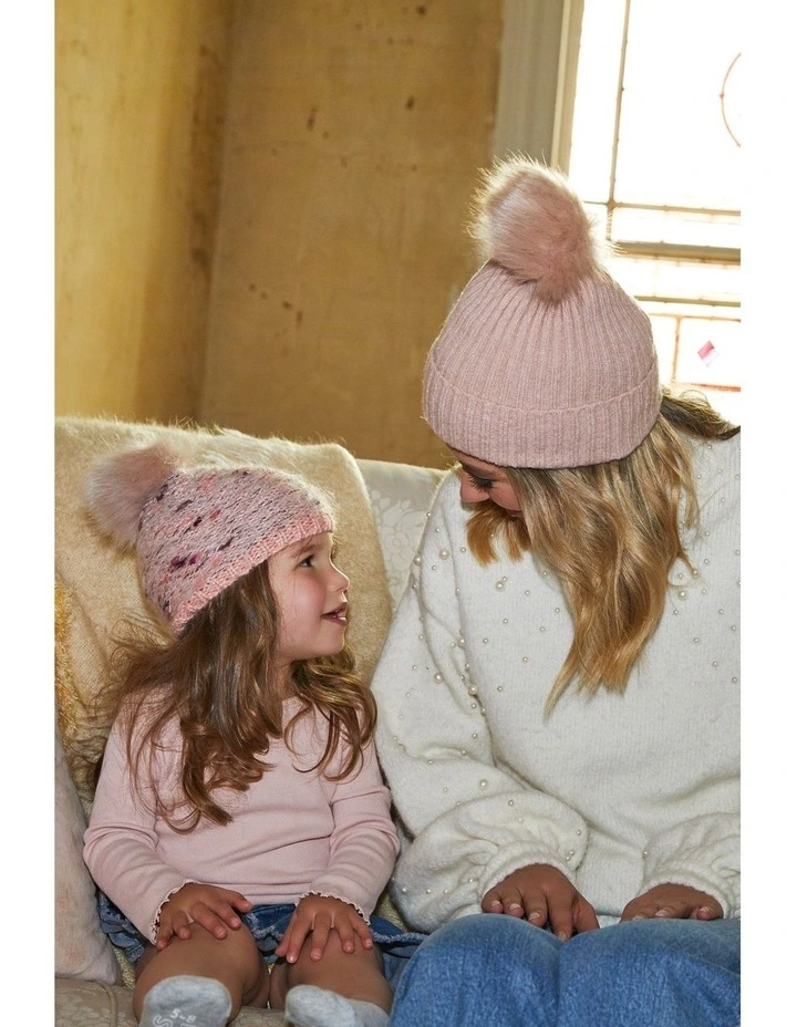Zara Beanie in Pink