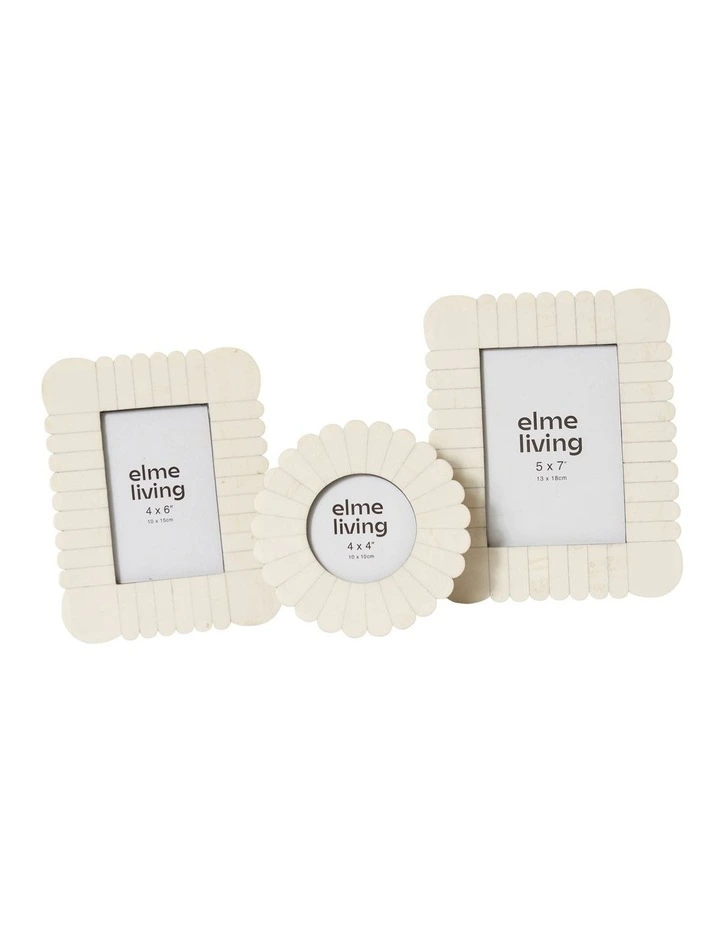 Senan 4x4 Photo Frame in Cream
