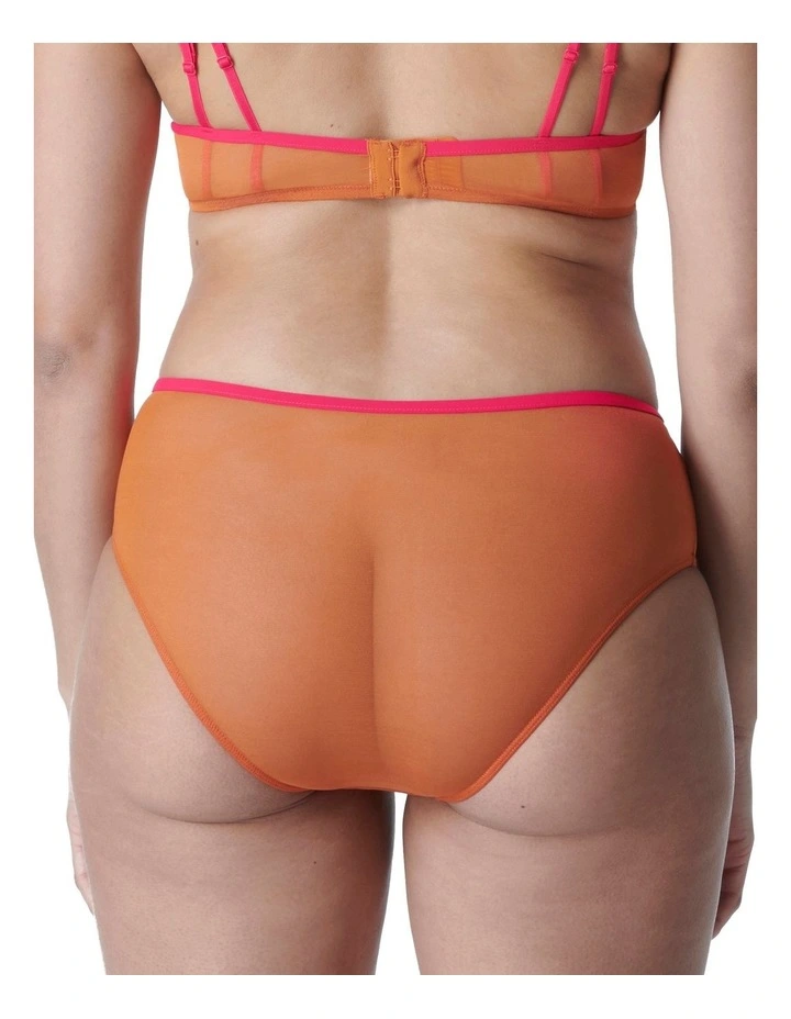Rosalie Shorty Brief in Orange