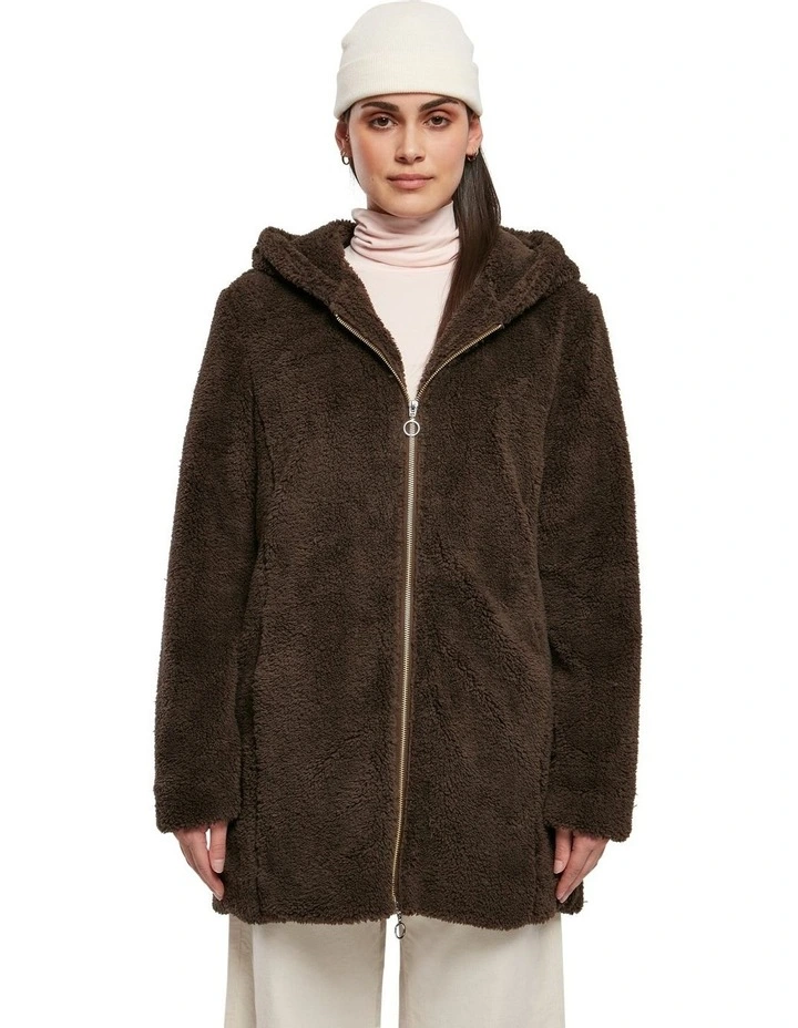 Sherpa Jacket in Brown