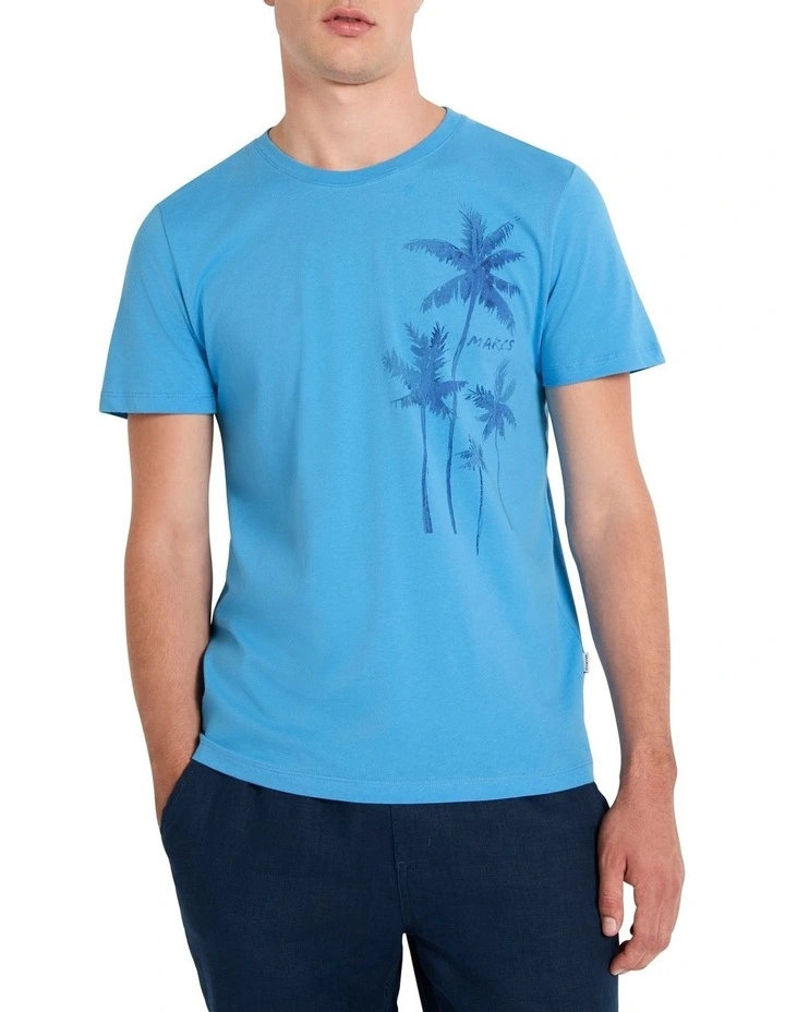 Palm And Collected Tee in Ibiza