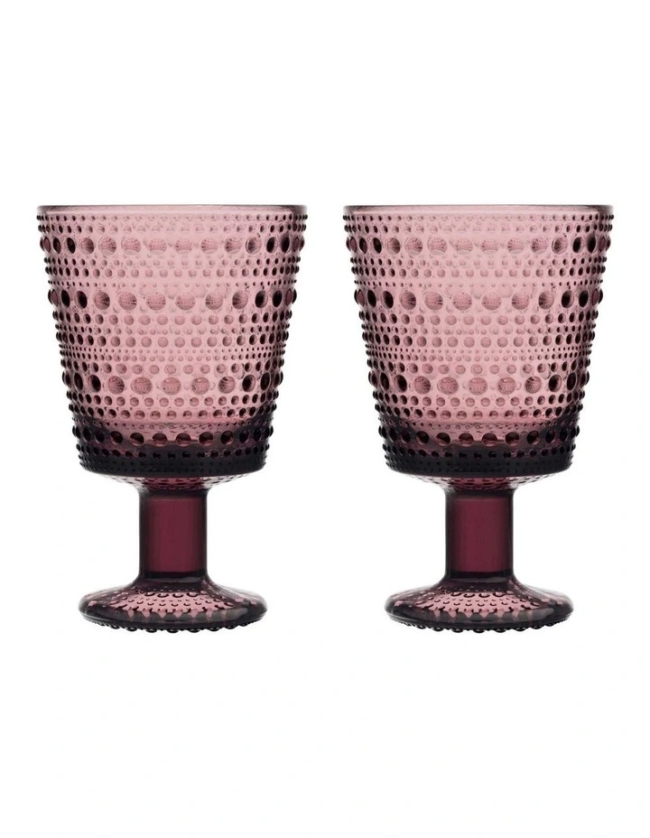 Kastehelmi Universal Tumbler 260ml Set of 2 in Calluna