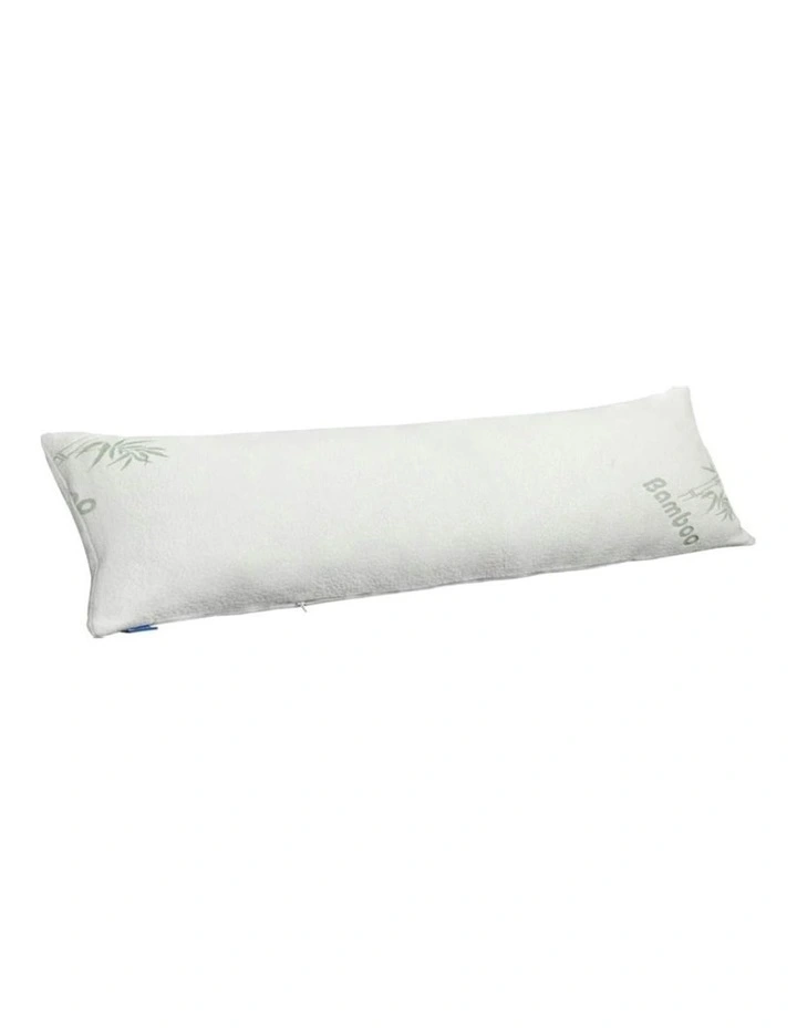 Memory Foam Full Body Pillow in White