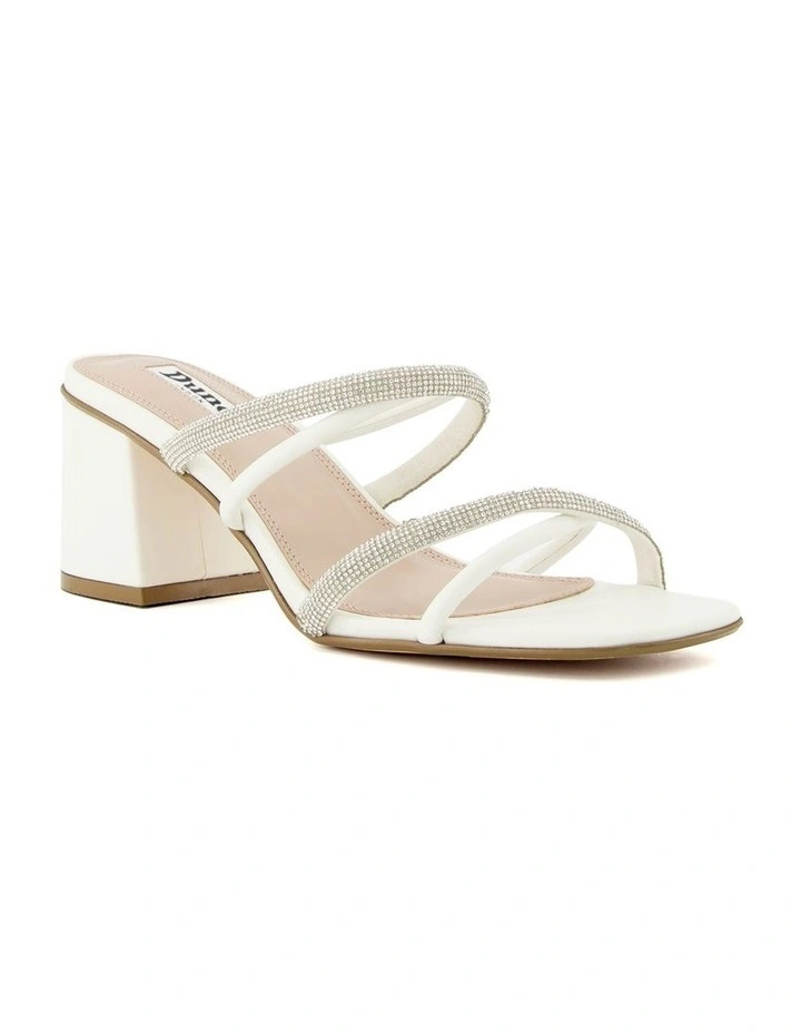Josie Sandal in White