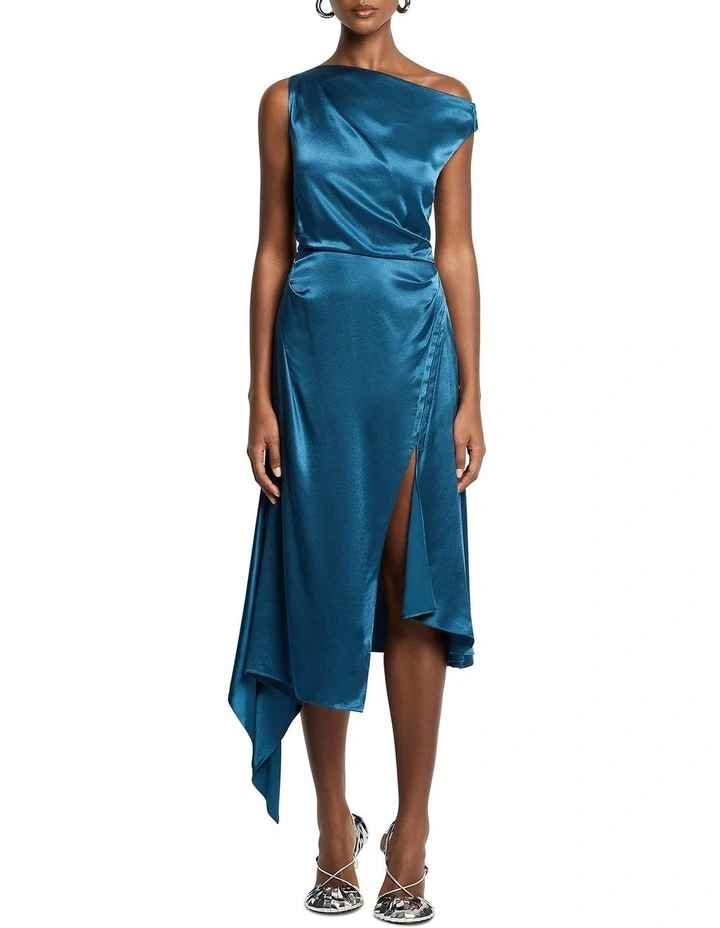 Overdrive Dress in Petrol