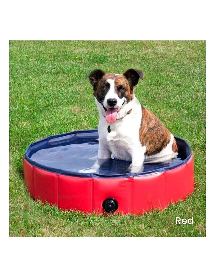 PVC Pet Pool 120cmx30cm FI-SB-105-SG in Red