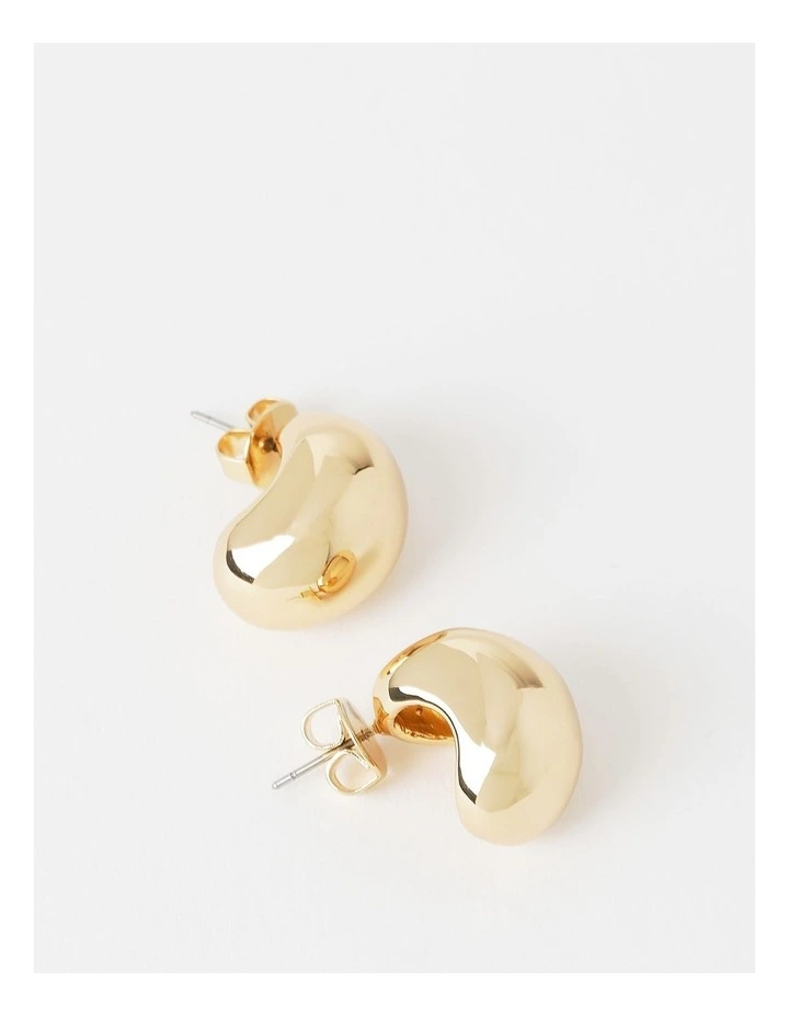 Mini Teardrop Earring in Gold