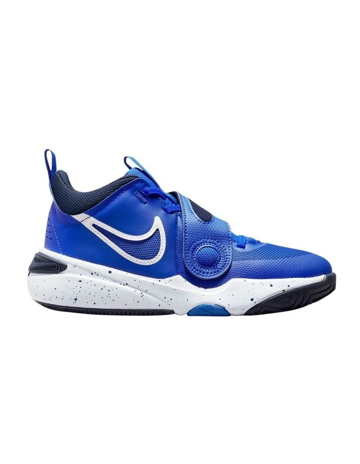 Team Hustle D 11 Grade School Sneakers in Blue