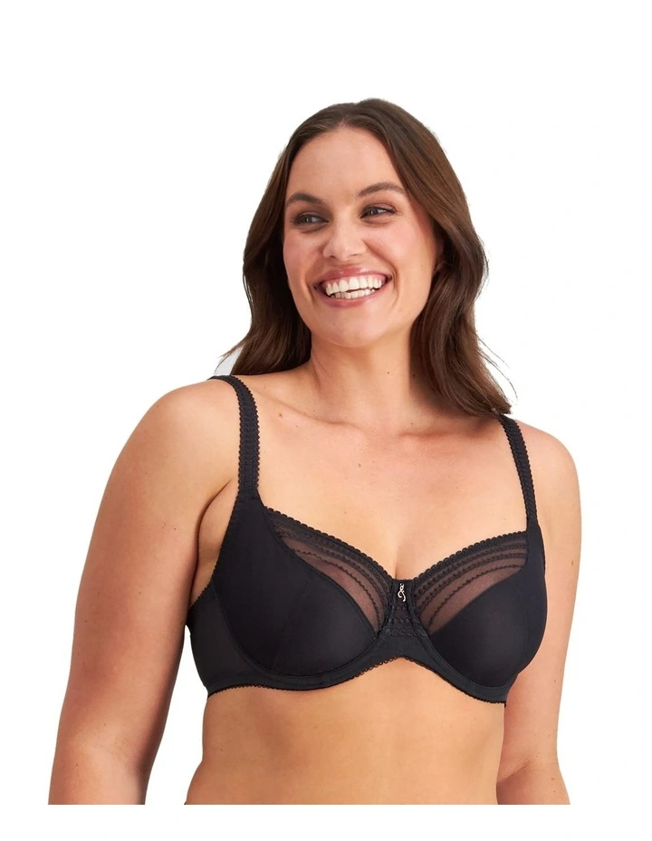 Faithful Underwire Bra in Black